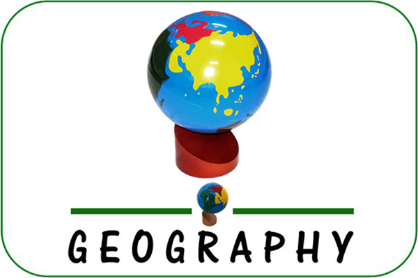 Geography Montessori materials